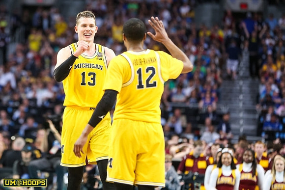 Moritz Wagner (13) and Muhammad-Ali Abdur-Rahkman (12)