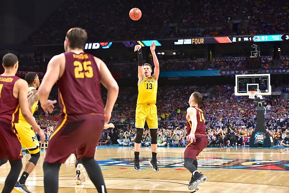 Moritz Wagner (13) and Charles Matthews (1)