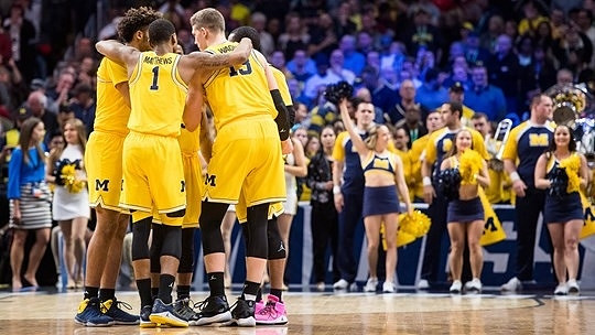 Isaiah Livers (4), Charles Matthews (1), and Moritz Wagner (13)