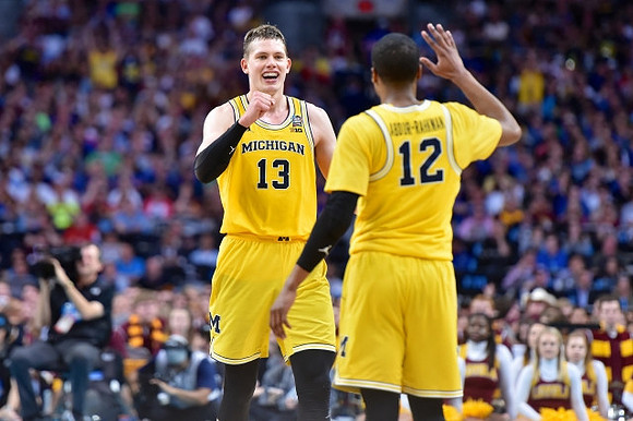 Moritz Wagner (13) and Muhammad-Ali Abdur-Rahkman (12)