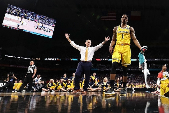 John Beilein and Charles Matthews (1)