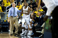 John Beilein Glenn Robinson III (1), Bacari Alexander, and Jeff Meyer