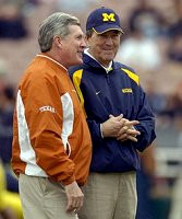 Mack Brown and Lloyd Carr