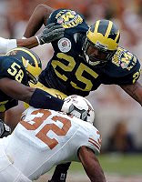 Roy Manning (58) and Ernest Shazor (25)