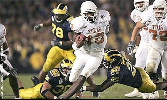 Ernest Shazor (25), Scott McClintock (36), and Gabe Watson (78)