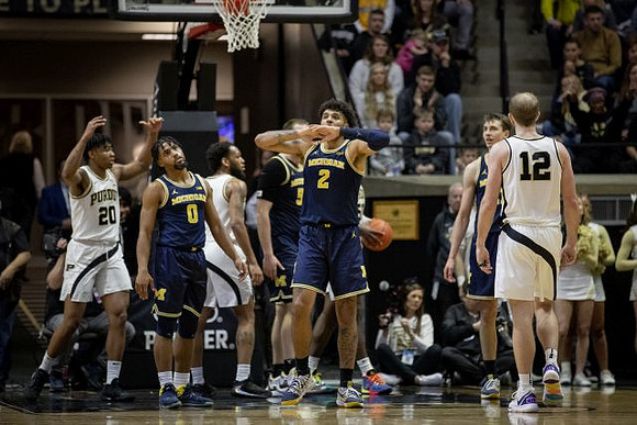 David DeJulius (0), Austin Davis (51), Isaiah Livers (2), and Franz Wagner (21)