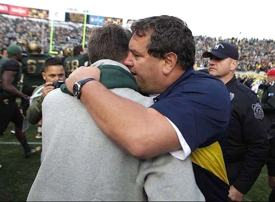 Brady Hoke and Mark Dantonio