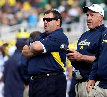 Brady Hoke and Greg Mattison