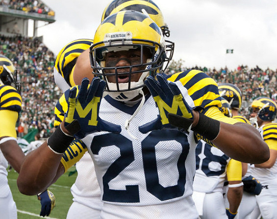 Michael Shaw (20), Thomas Rawls (38), and Will Hagerup (43)
