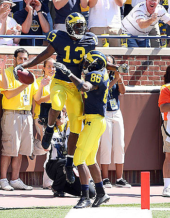 Greg Mathews and Mario Manningham