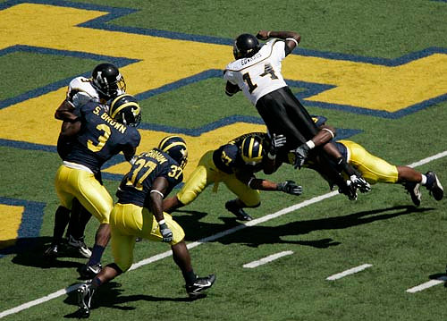 Stevie Brown, Chris Graham, and Brandon Harrison