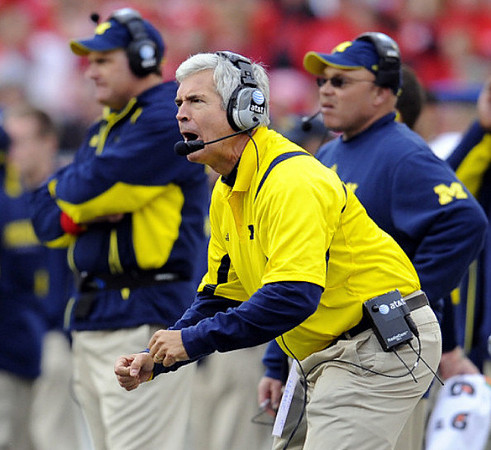 Rich Rodriguez and Greg Robinson