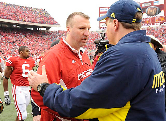 Bret Bielema and Rich Rodriguez