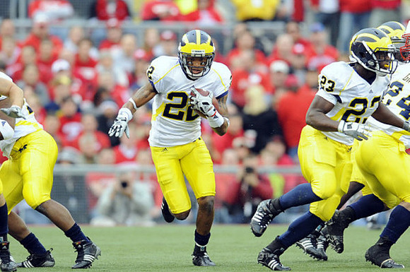 Darryl Stonum (22) and Carlos Brown (23)