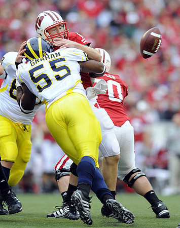 Mike Martin (68) and Brandon Graham (55)