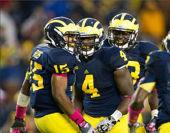 James Ross (15), Cameron Gordon (4), and Mario Ojemudia (53)