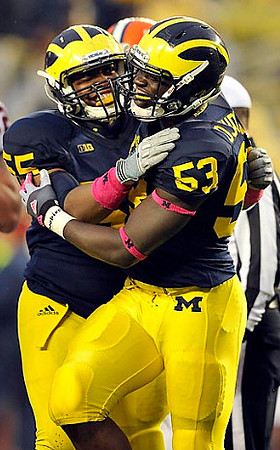 Jibreel Black (55) and Mario Ojemudia (53)