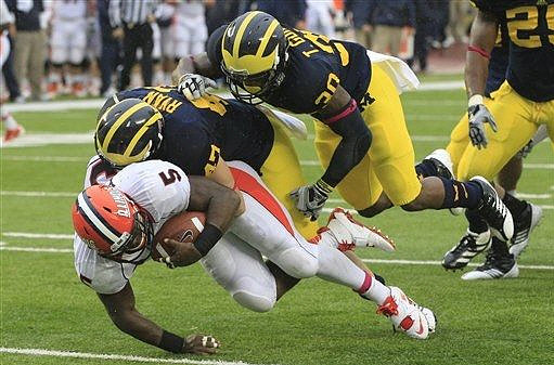 Jake Ryan (47), Thomas Gordon (30), and Kenny Demens (25)