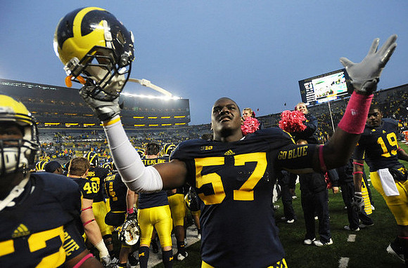 Ricky Barnum (52), Desmond Morgan (48), Dylan Esterline (42), Frank Clark (57), and Devin Funchess (19)