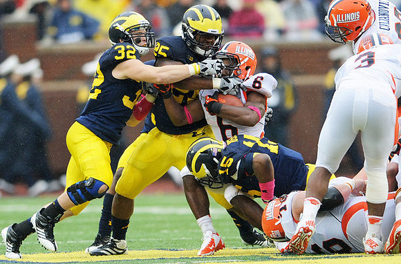 Jordan Kovacs (32), Kenny Demens (25), and James Ross (15)