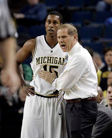 Jevohn Shepherd and John Beilein