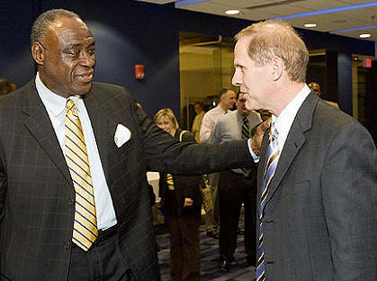 John Beilein and Cazzie Russell