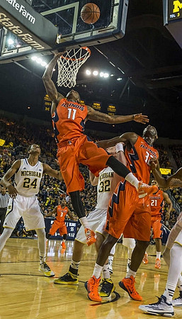 Aubrey Dawkins (24) and Ricky Doyle (32)