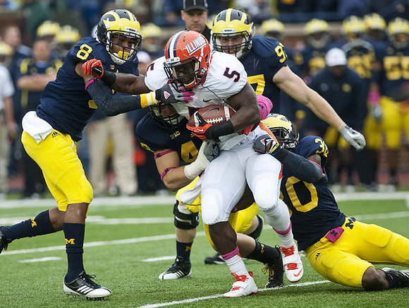 J.T. Floyd (8), Desmond Morgan (48), Brennen Beyer (97), and Thomas Gordon (30)