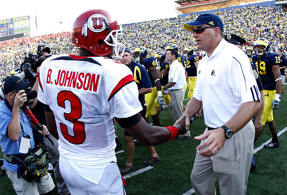 Rich Rodriguez and Zac Johnson