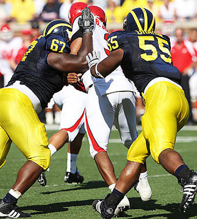 Terrance Taylor and Brandon Graham