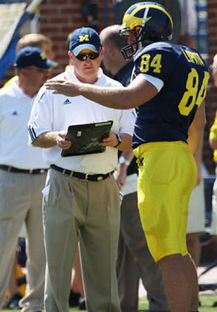 Rich Rodriguez and K.C. Lopata