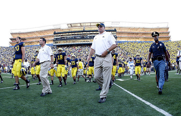 Bryant Nowicki, Zac Johnson, Jimmy Potempa, Rich Rodriguez, and Jordan Reilly