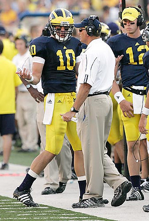 Steven Threet, Rich Rodriguez, and David Cone
