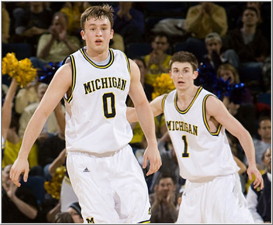 Zack Novak (0) and Stu Douglass (1)