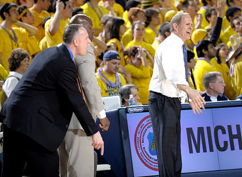 John Mahoney, Mike Jackson, and John Beilein