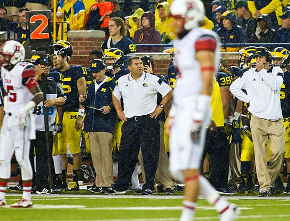 Brady Hoke and Doug Nussmeier