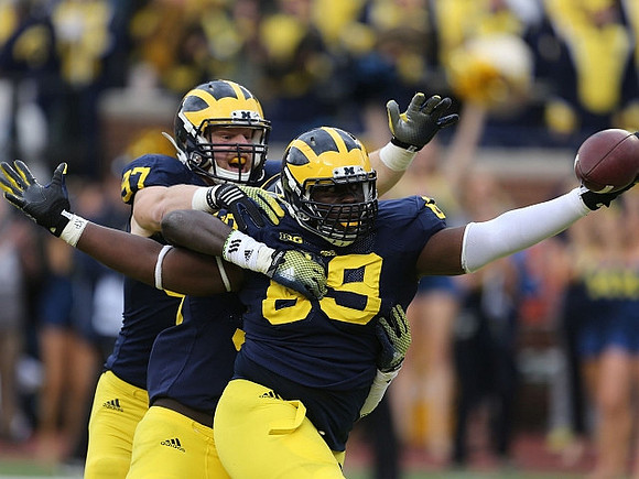 Willie Henry (69) and Brennen Beyer (97)