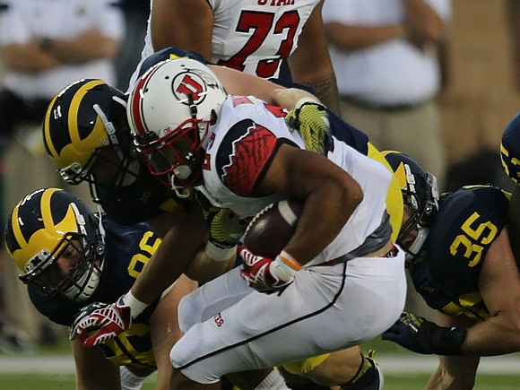 Ryan Glasgow (96) and Joe Bolden (35)