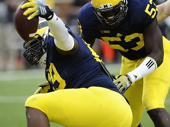Willie Henry (69) and Mario Ojemudia (53)