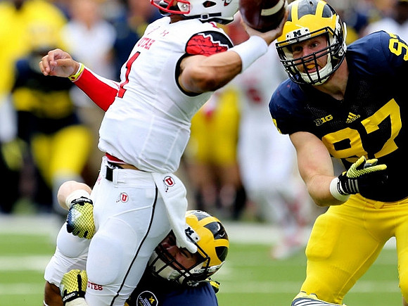 Jake Ryan (47) and Brennen Beyer (97)