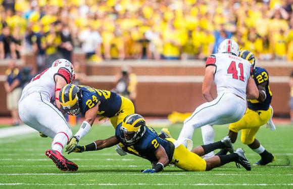 Delonte Hollowell (24), Blake Countess (2), and Dennis Norfleet (23)