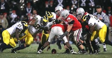 Chris Graham, Alan Branch, LaMarr Woodley, and Tim Jamison
