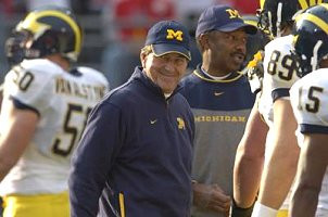 Lloyd Carr, Jeremy Van Alstyne, Fred Jackson, Tyler Ecker, and Steve Breaston