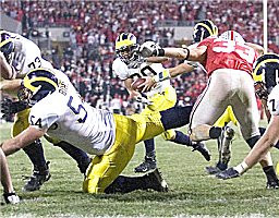 Michael Hart, Alex Mitchell, Mark Bihl, and Jake Long