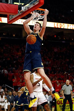 Jon Teske (15) and David DeJulius (0)