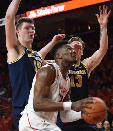 Jon Teske (15) and Ignas Brazdeikis (13)