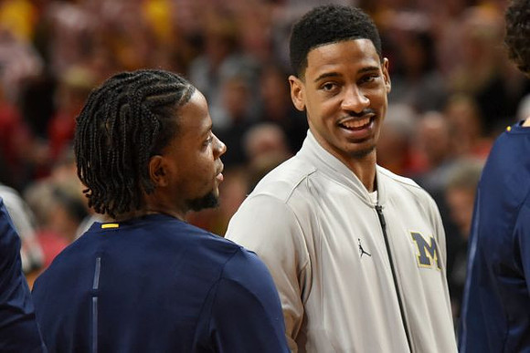 Zavier Simpson (3) and Charles Matthews (1)
