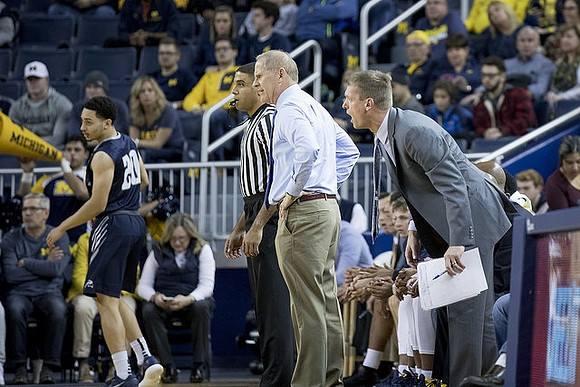 John Beilein and Luke Yaklich