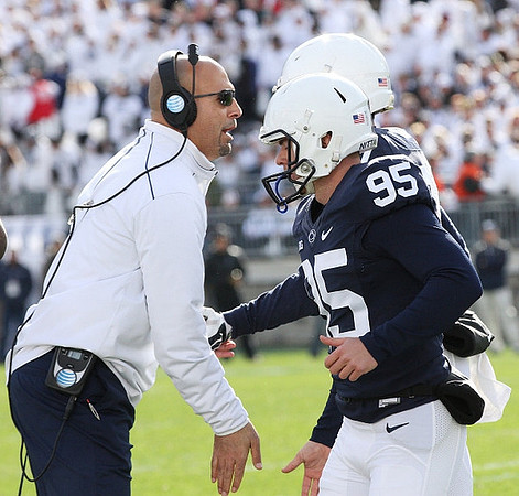 Penn State Head Coach James Franklin