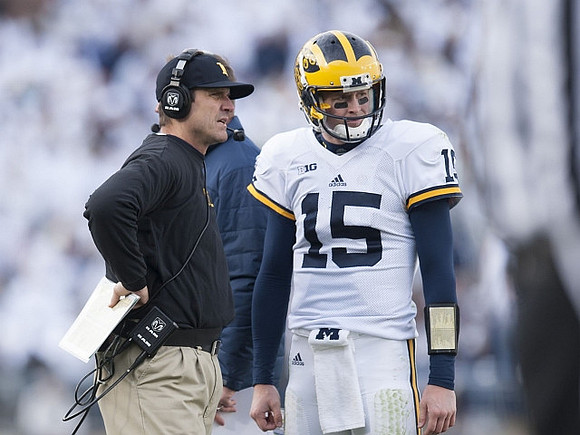 Jim Harbaugh and Jake Rudock (15)